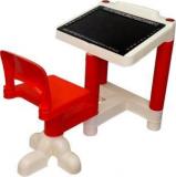 Sunshine Gifting Joint table chair set for kids in {RED} Plastic Desk Chair